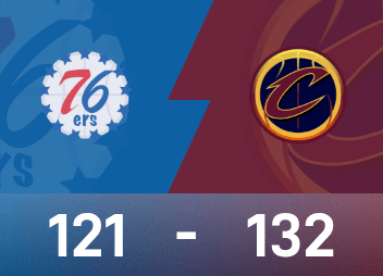 एनबीए गेम रिपोर्ट: मिशेल 46 अंक और 8 सहायता, कैवलियर्स ने 76ers को 132-121 से हराया